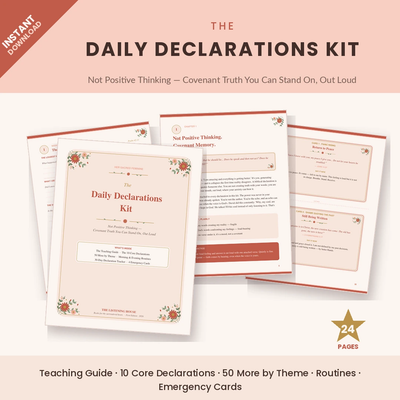 The Daily Declarations Kit