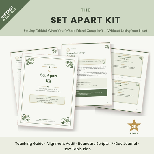 The Set Apart Kit