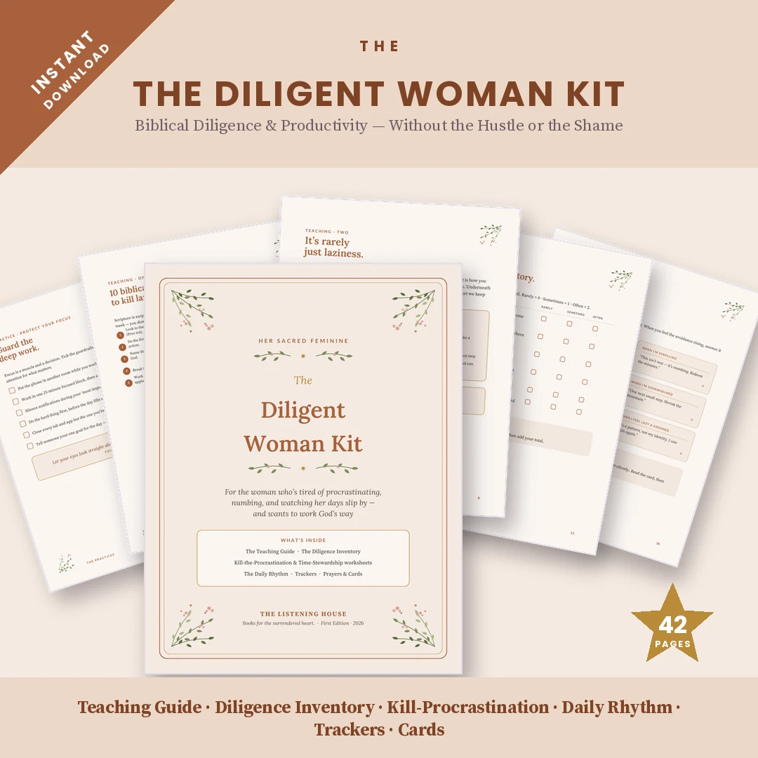 The Diligent Woman Kit