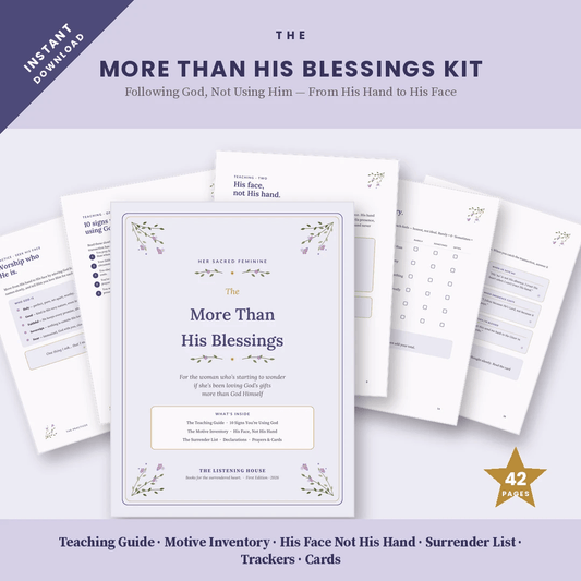 The More Than His Blessings Kit
