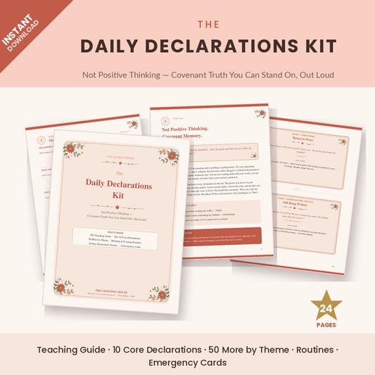 The Daily Declarations Kit