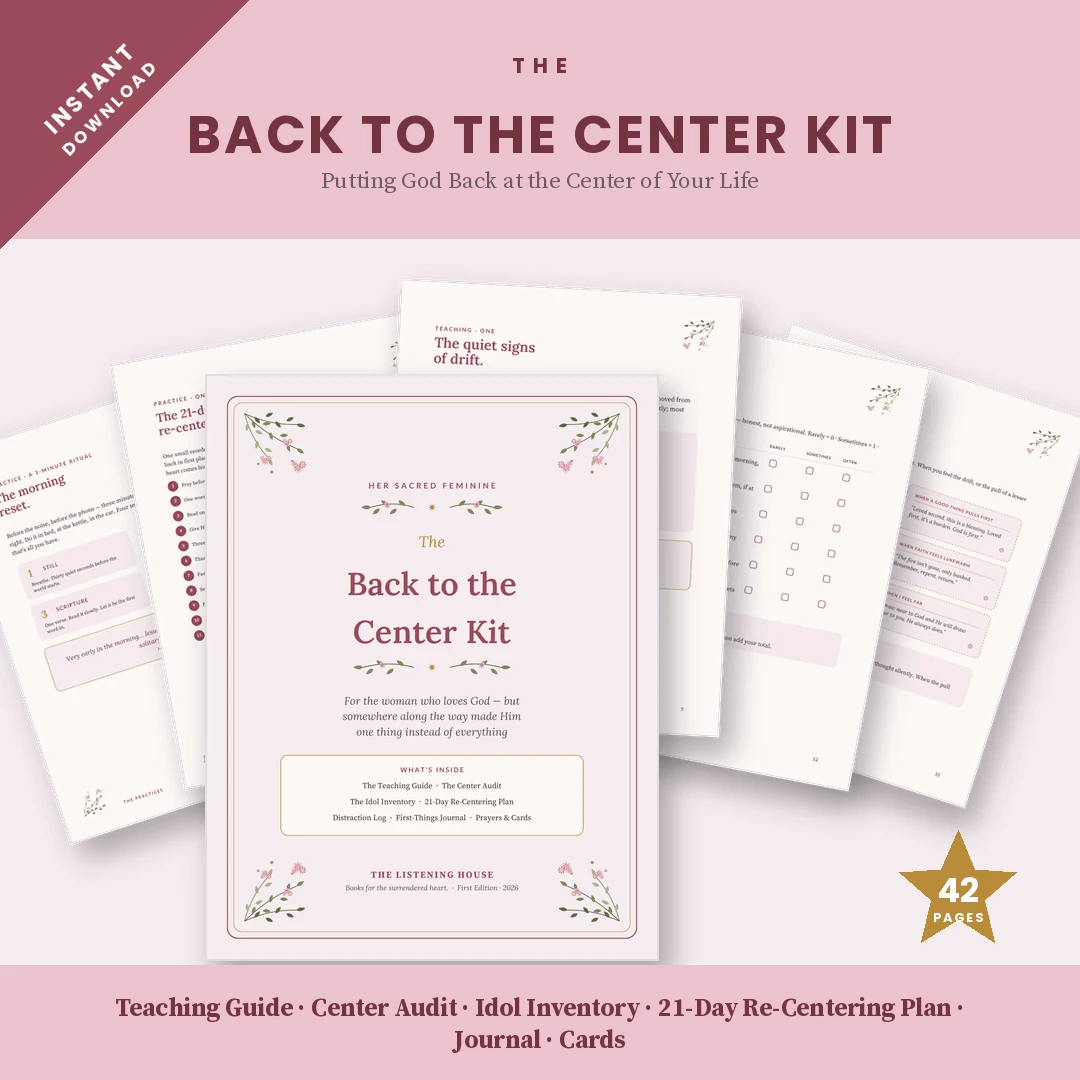 The Back to the Center Kit