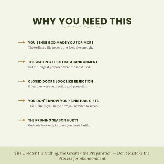 The Greater Calling Kit