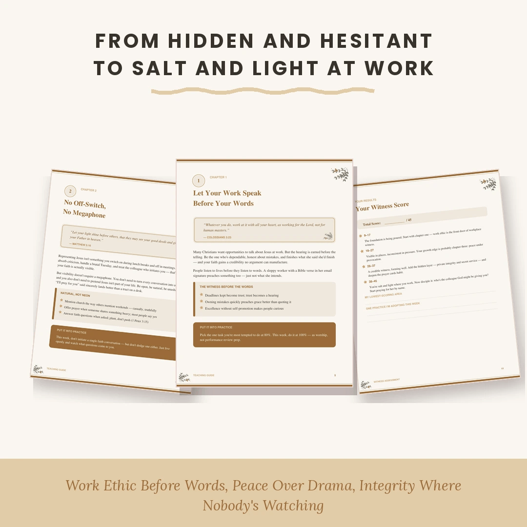 The Faith at Work Kit