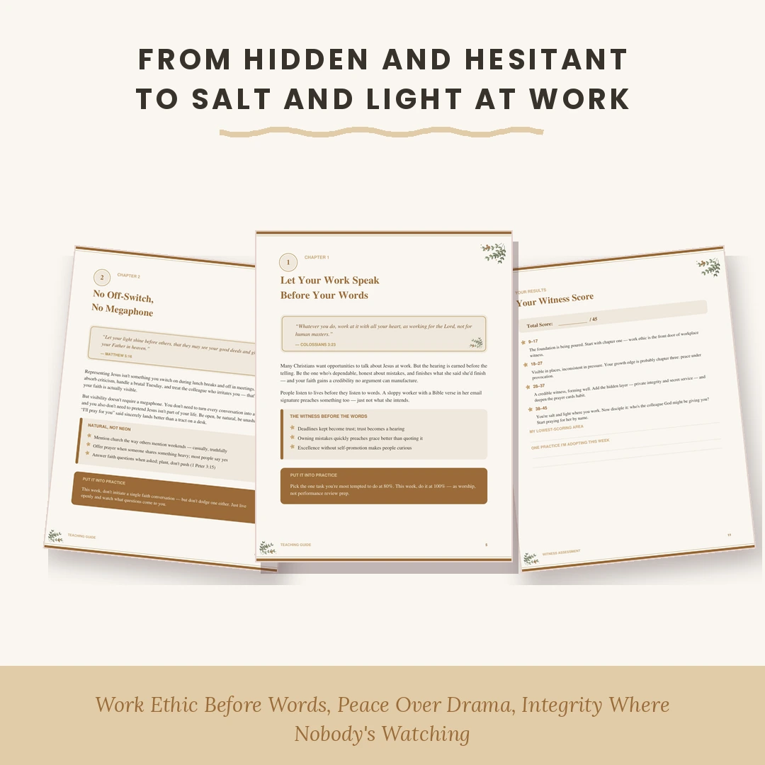 The Faith at Work Kit