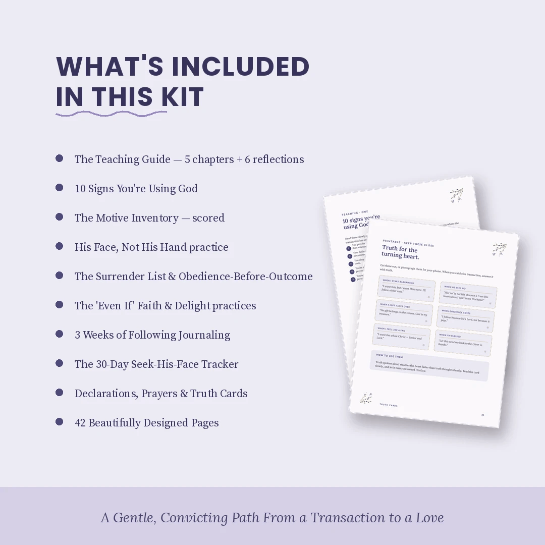 The More Than His Blessings Kit