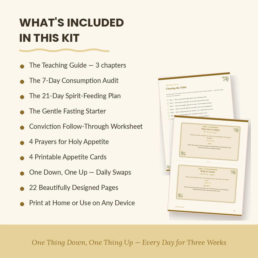The Spirit-Fed Kit