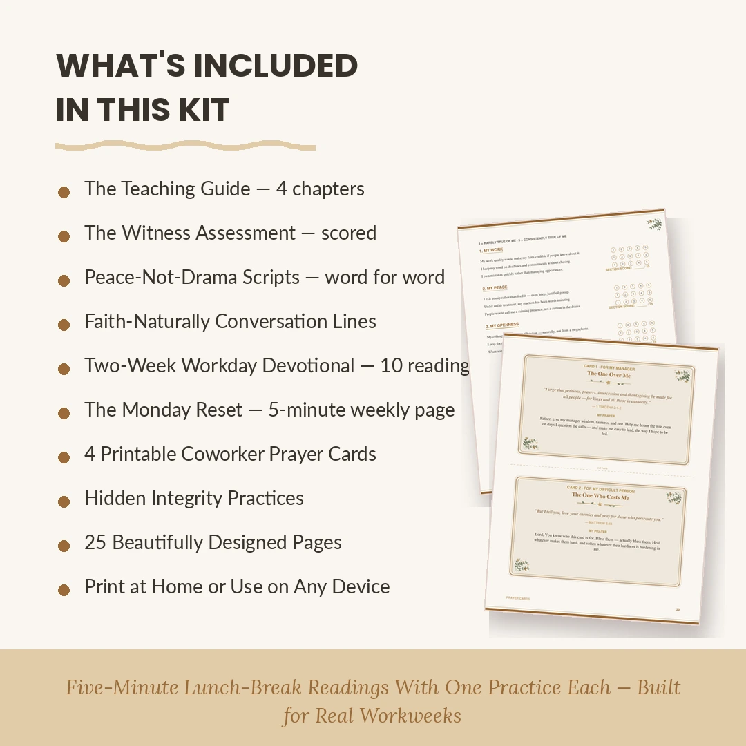 The Faith at Work Kit