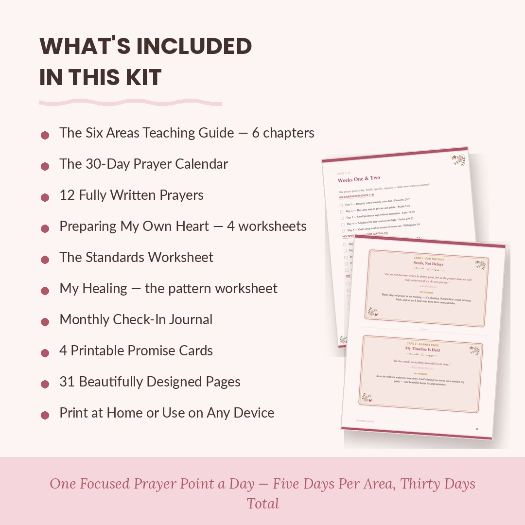 The Future Husband Prayer Kit