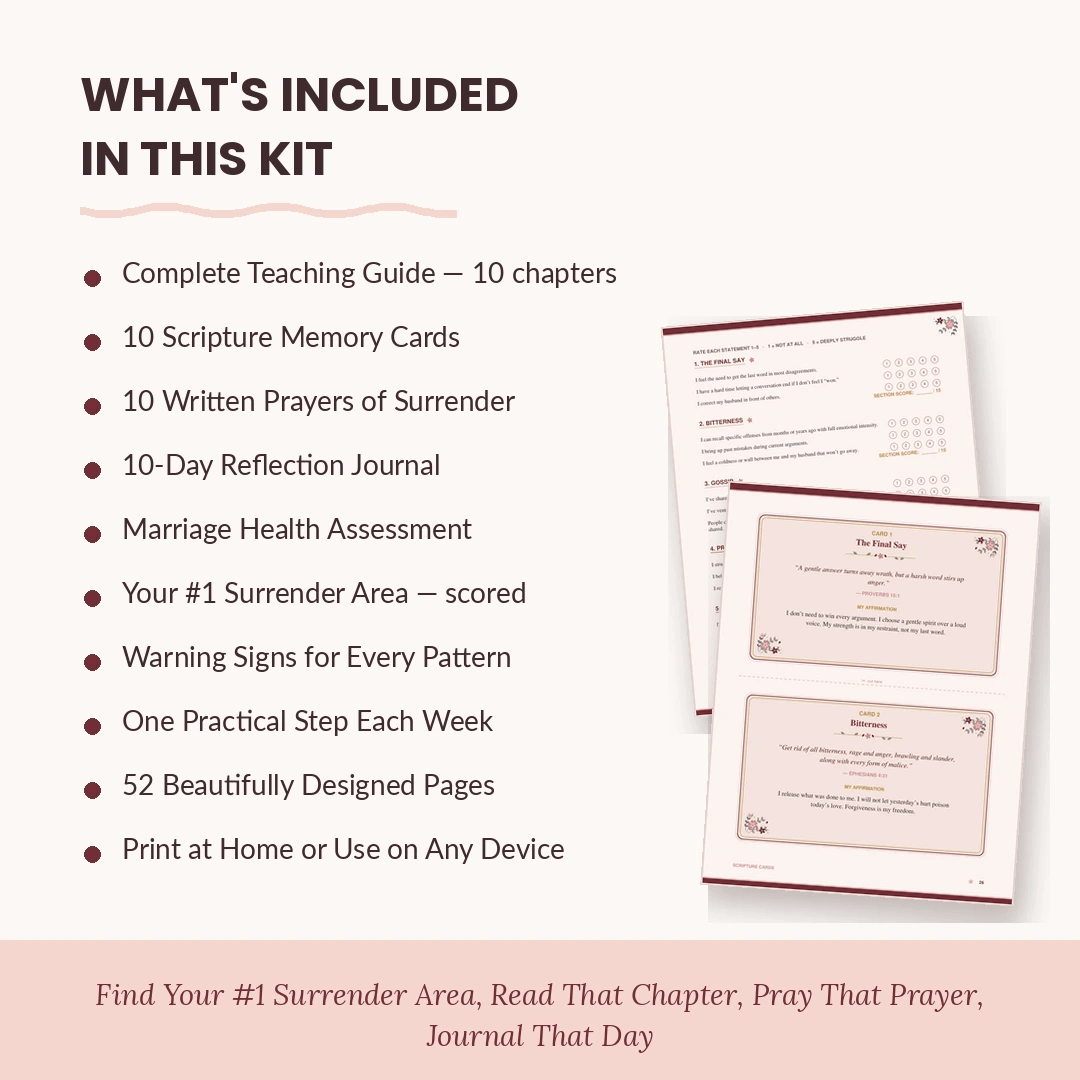 The Godly Wife's Surrender Kit