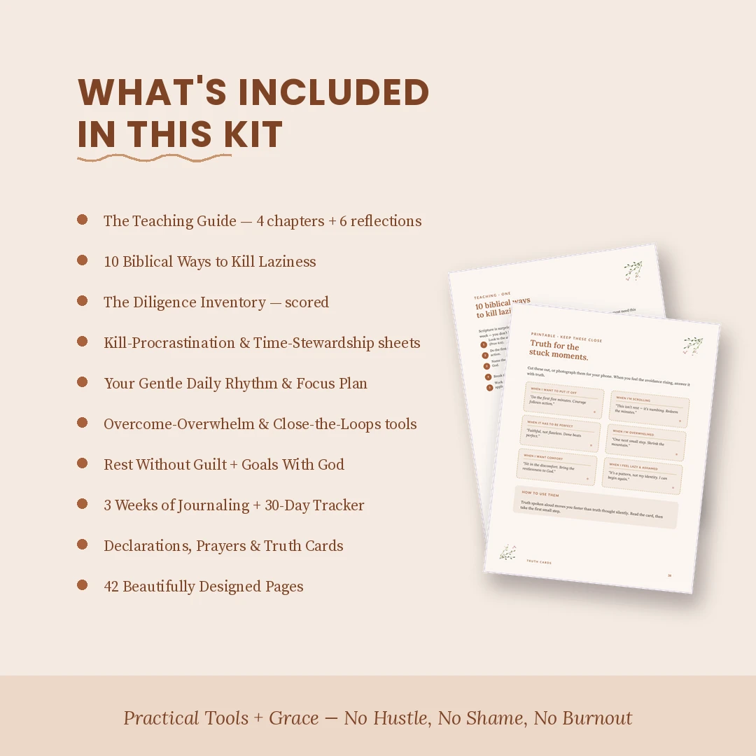 The Diligent Woman Kit