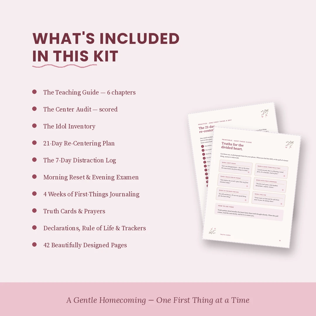 The Back to the Center Kit