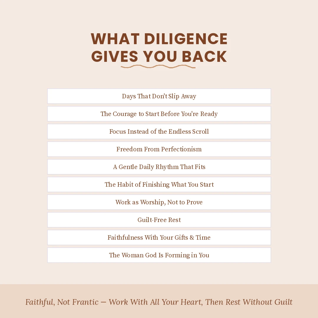 The Diligent Woman Kit