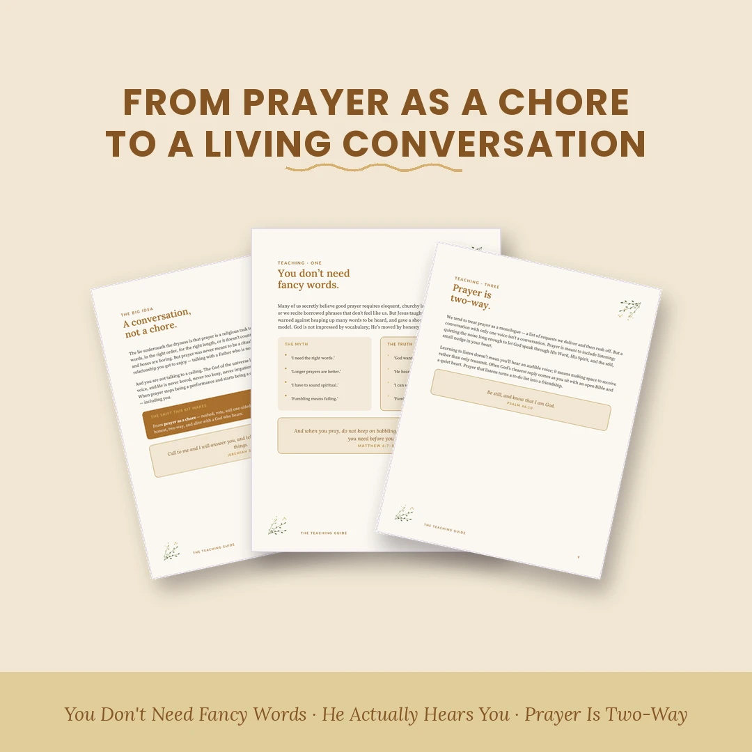 Teach Me to Pray Kit